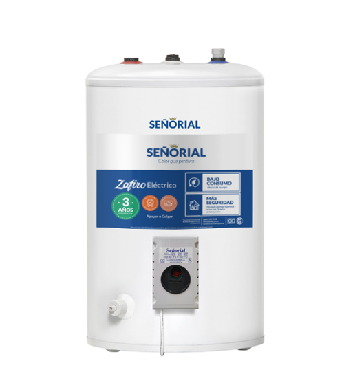 TERMOTANQUE ELECTRICO SEÑORIAL 65 L SUP. COLGAR